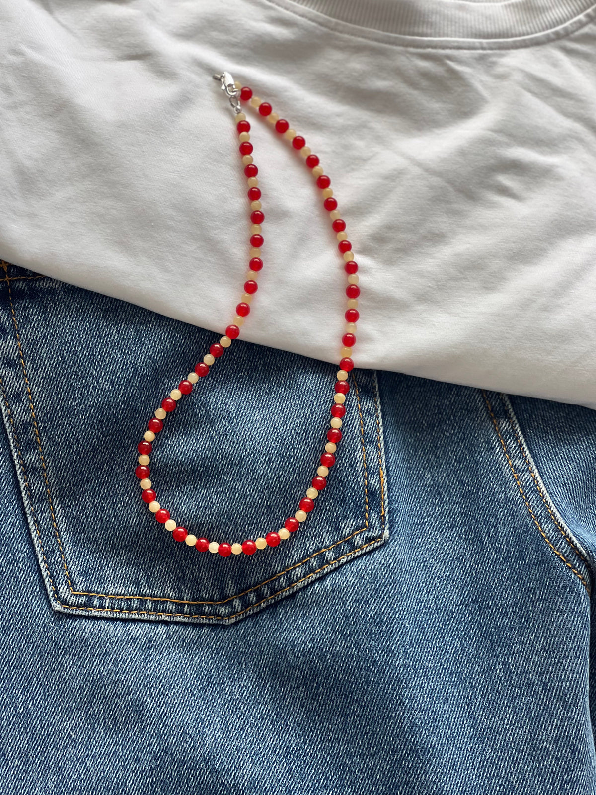 Winnie – Handmade Jade Beaded Necklace