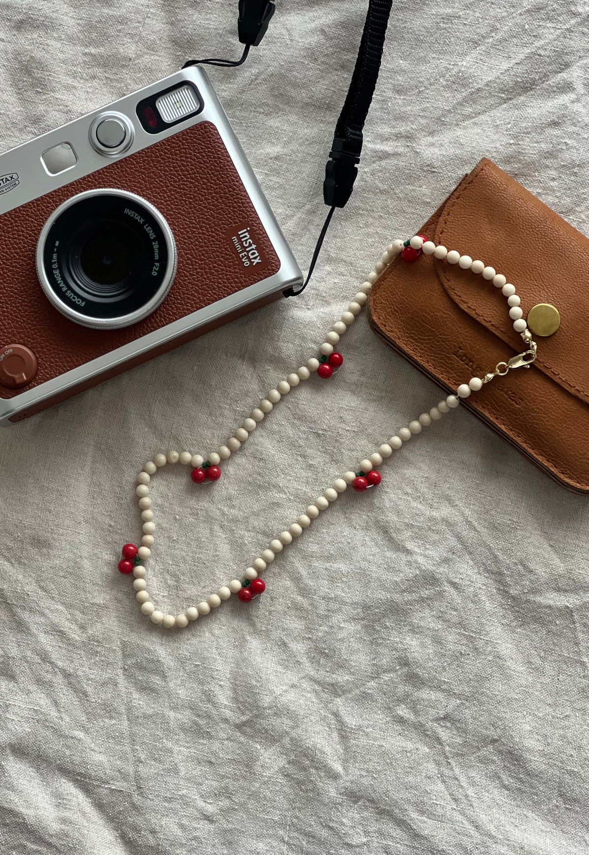 Big Cherry – Handmade Cherry Charm Bead Necklace