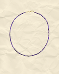 Serenity – Handmade Amethyst Bead Necklace