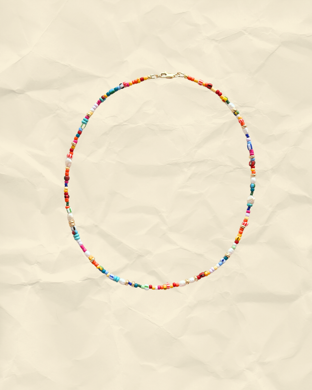 Candy – Handmade Colourful Seed Bead Necklace